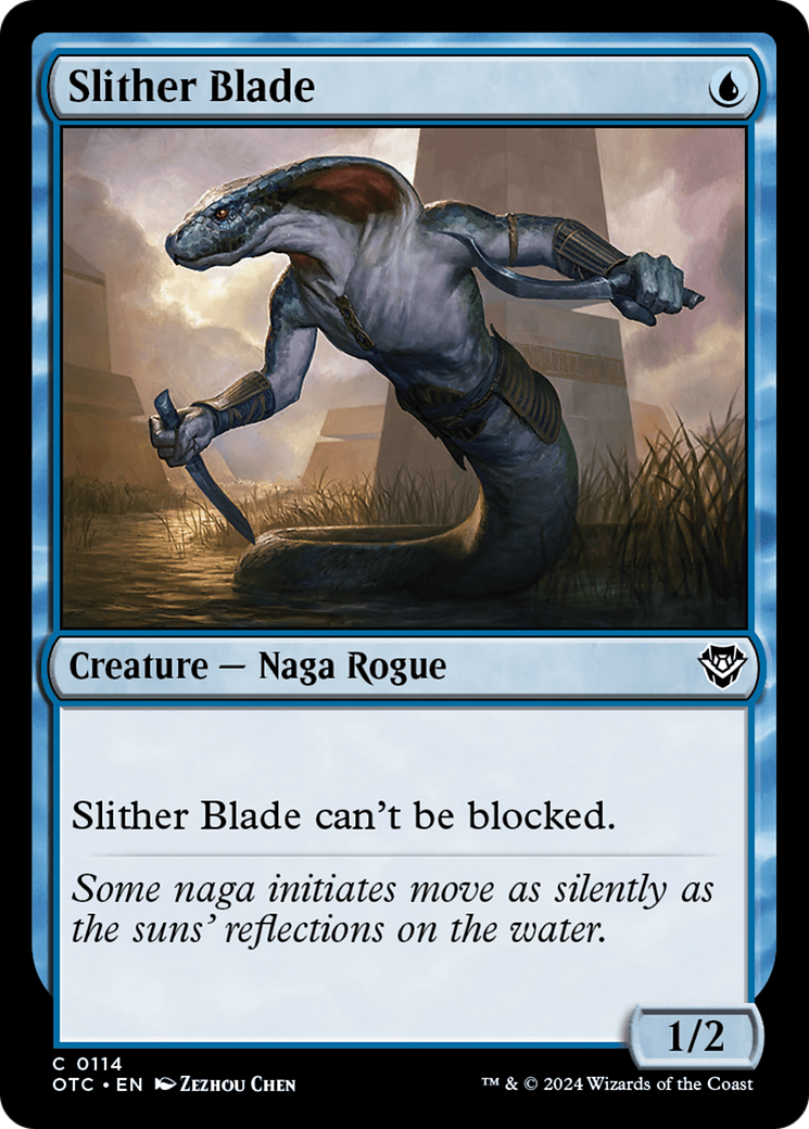 Slither Blade [Outlaws of Thunder Junction Commander]-1