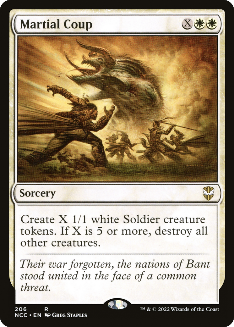 Martial Coup [Streets of New Capenna Commander]-1