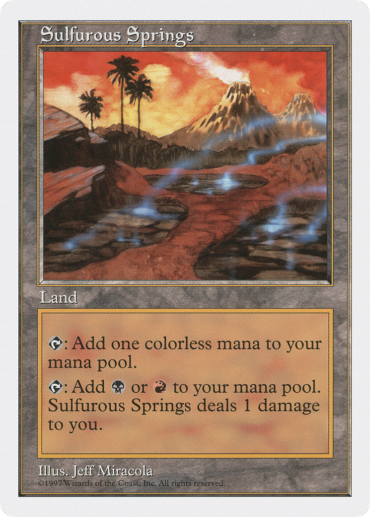 Sulfurous Springs [Fifth Edition]-1