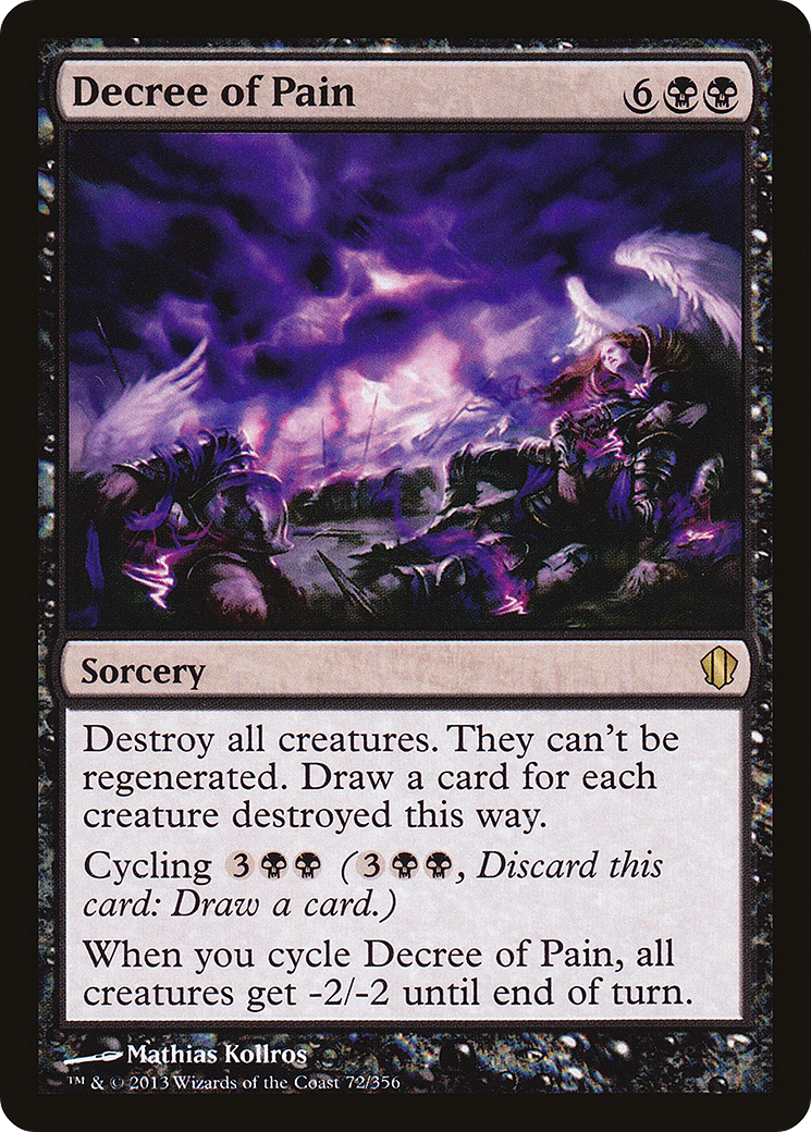 Decree of Pain [Commander 2013]-1