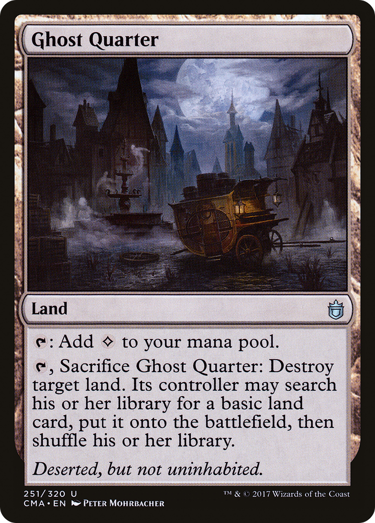 Ghost Quarter [Commander Anthology]-1