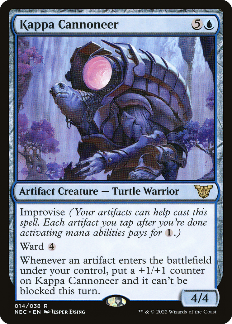 Kappa Cannoneer [Kamigawa: Neon Dynasty Commander]-1