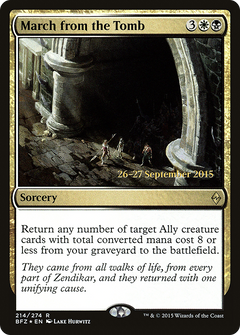 March from the Tomb [Battle for Zendikar Prerelease Promos]-1