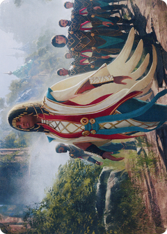 Queen Kayla bin-Kroog // Queen Kayla bin-Kroog (ABRO-039) - The Brothers' War Art Series (Borderless) Foil-3