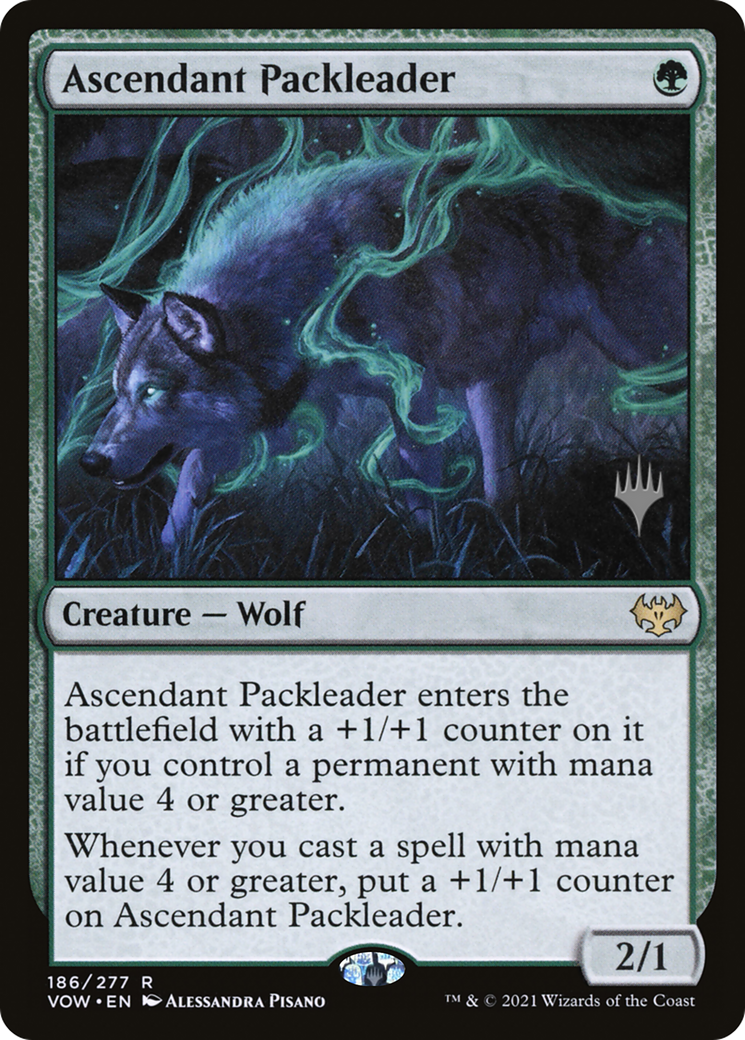 Ascendant Packleader (Promo Pack) [Innistrad: Crimson Vow Promos]-1
