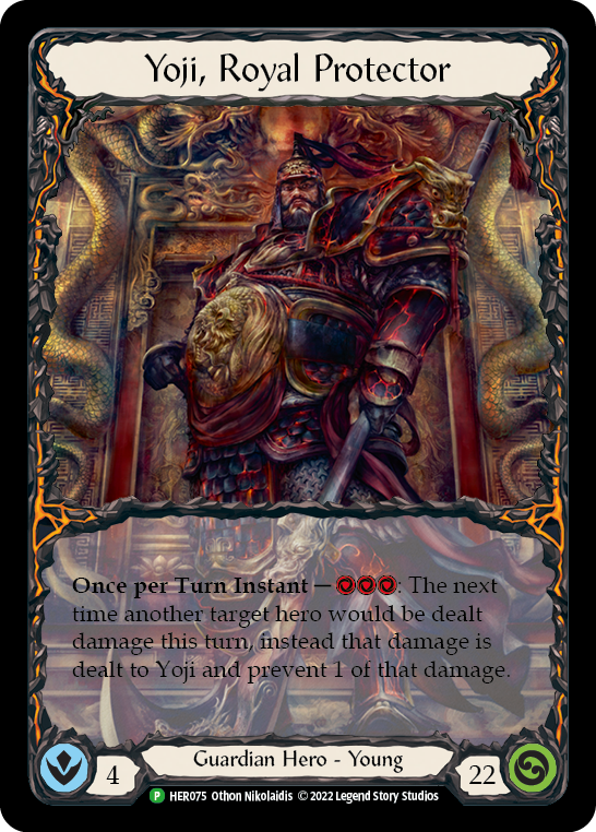 Yoji, Royal Protector [HER075] (Promo)  Cold Foil-1