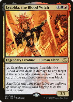 Lyzolda, the Blood Witch [Ravnica Allegiance Guild Kit]-1
