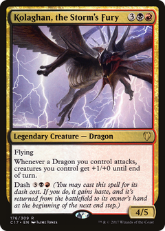 Kolaghan, the Storm's Fury [Commander 2017]-1