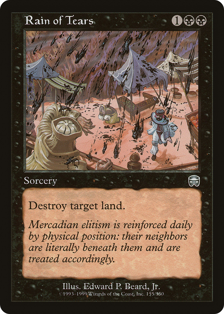 Rain of Tears [Mercadian Masques]-1