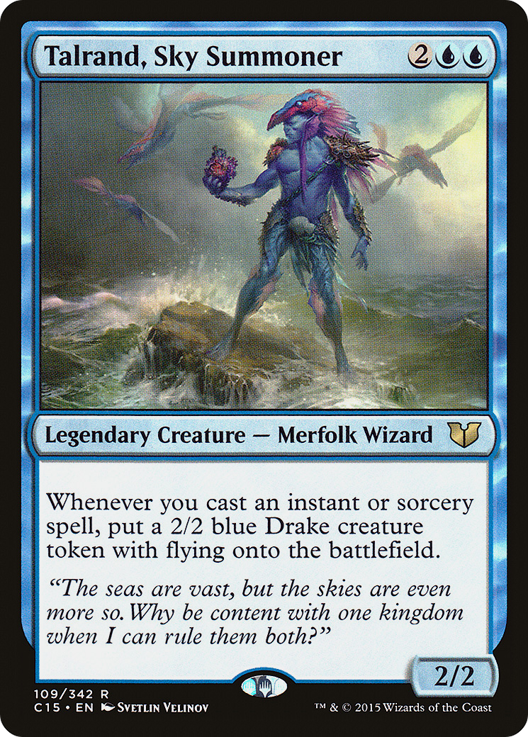 Talrand, Sky Summoner [Commander 2015]-1