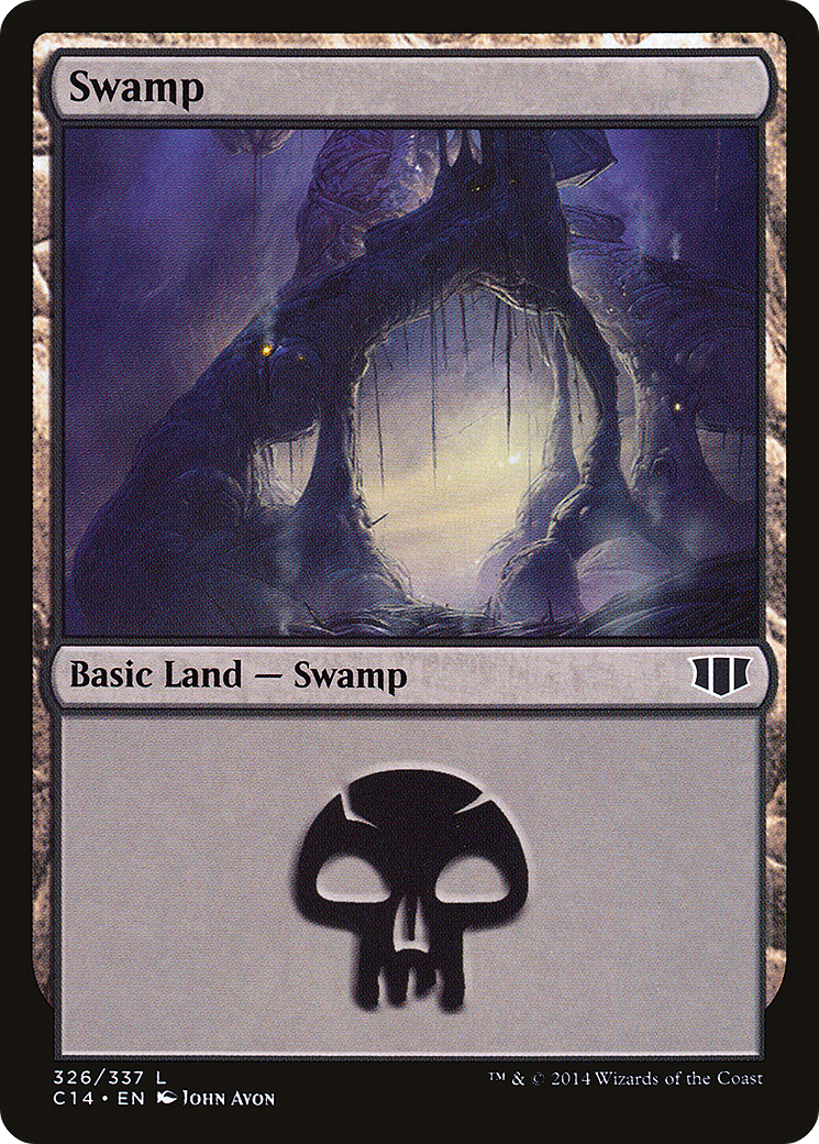 Swamp (326) [Commander 2014]-1