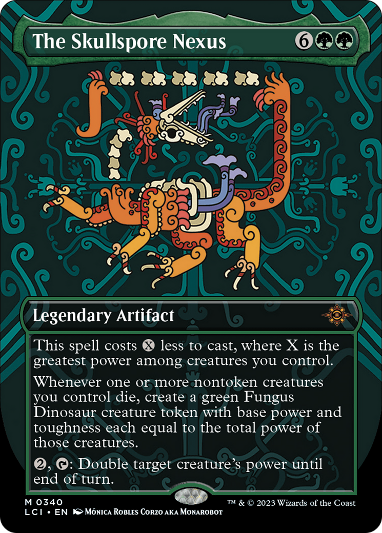 The Skullspore Nexus (Borderless) [The Lost Caverns of Ixalan]-1
