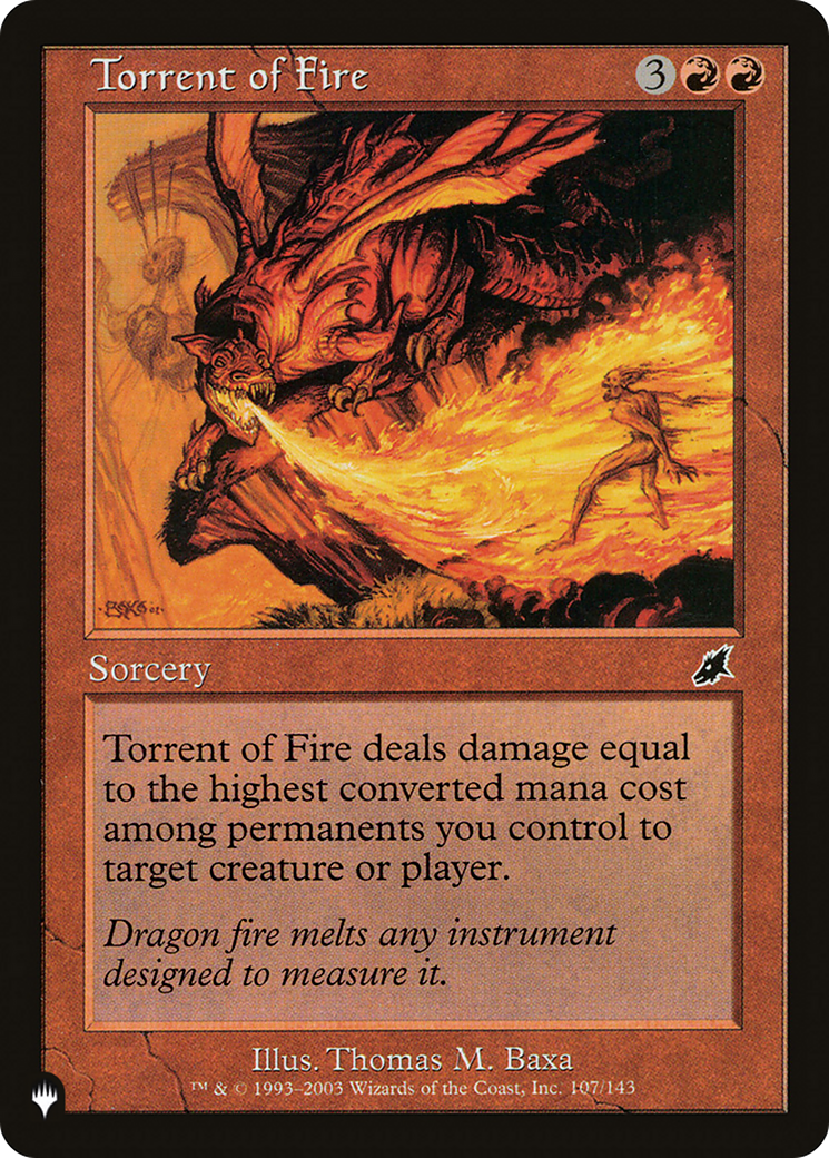 Torrent of Fire [The List]-1