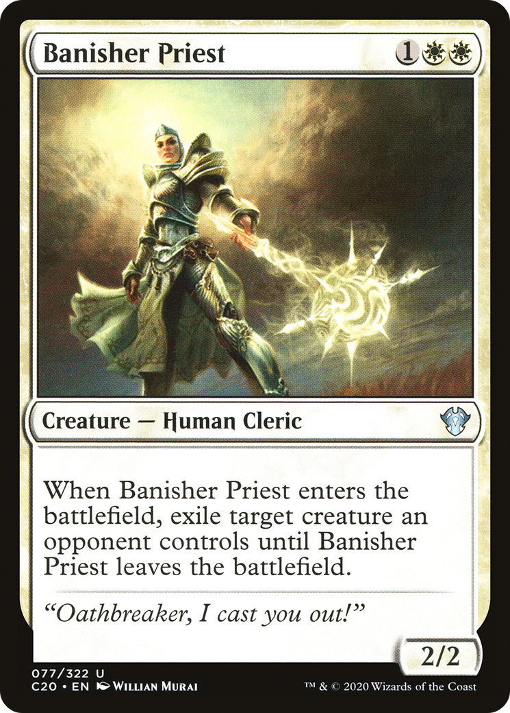 Banisher Priest [Commander 2020]-1