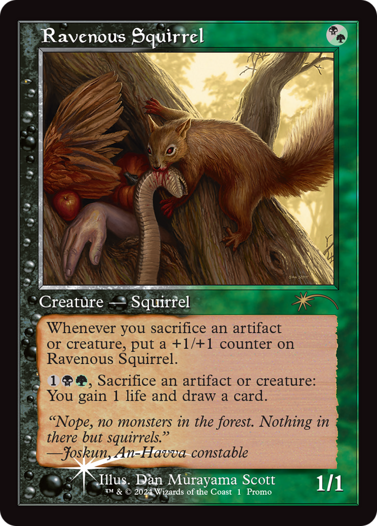 Ravenous Squirrel (Open House) [Wizards Play Network 2024]-1
