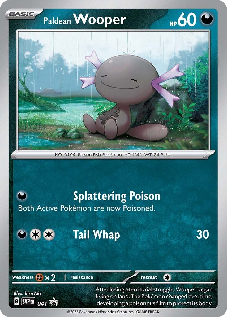 Paldean Wooper (041) [Scarlet & Violet: Black Star Promos]-1