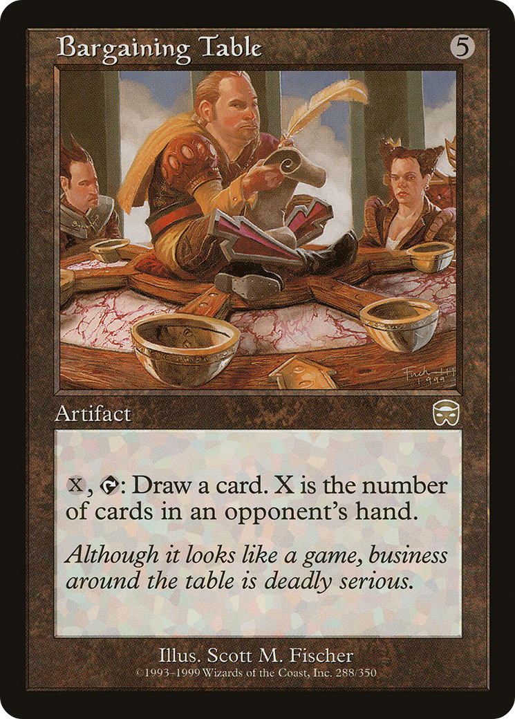 Bargaining Table [Mercadian Masques]-1