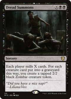 Dread Summons [Innistrad: Midnight Hunt Commander]-1