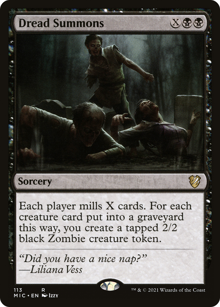 Dread Summons [Innistrad: Midnight Hunt Commander]-1
