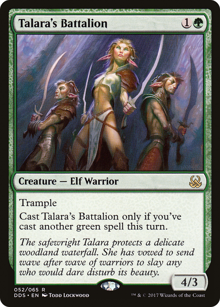 Talara's Battalion [Duel Decks: Mind vs. Might]-1