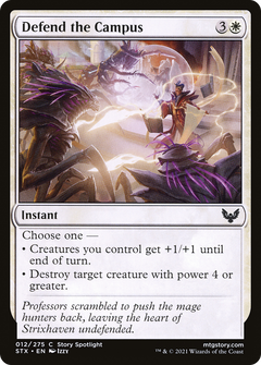 Defend the Campus [Strixhaven: School of Mages]-1