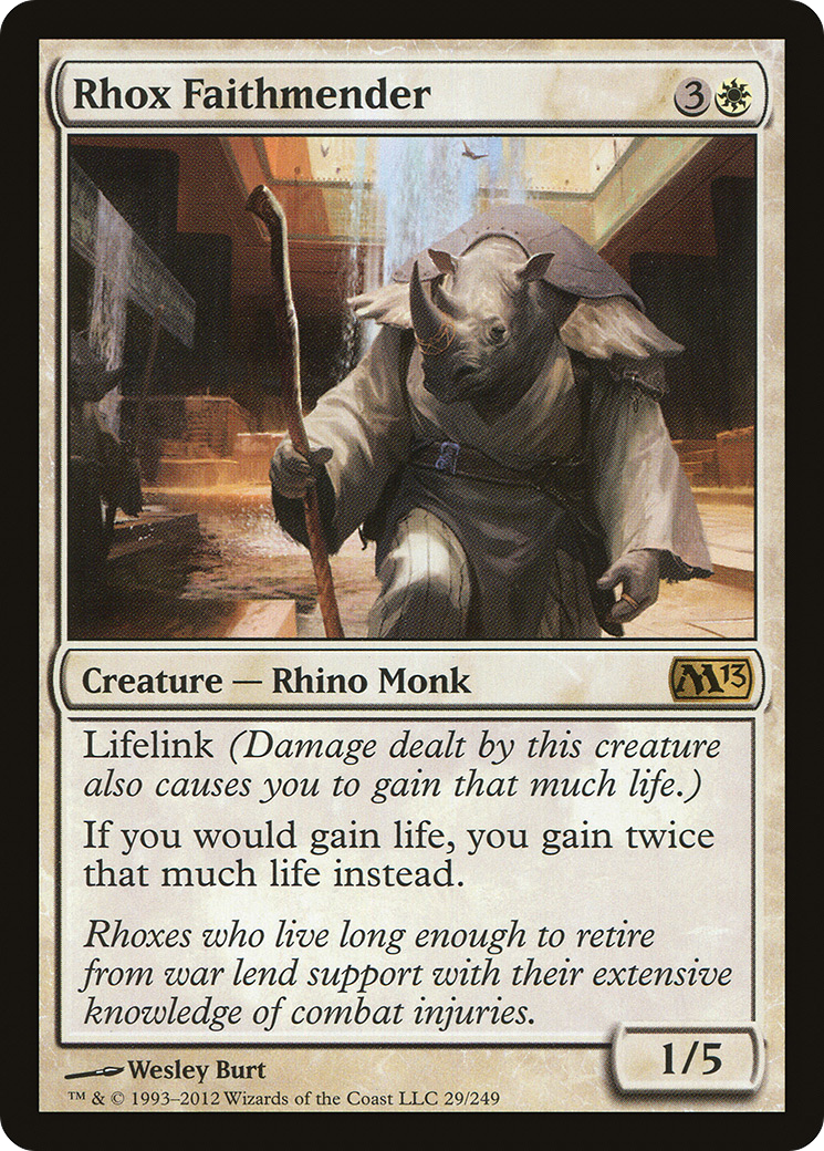 Rhox Faithmender [Magic 2013]-1