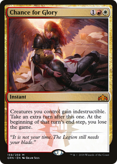 Chance for Glory [Guilds of Ravnica]-1