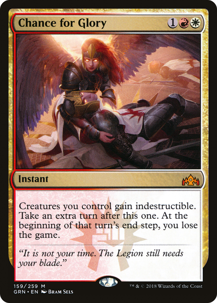 Chance for Glory [Guilds of Ravnica]-1