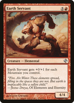 Earth Servant [Duel Decks: Venser vs. Koth]-1