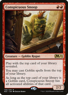 Conspicuous Snoop (Promo Pack) [Core Set 2021 Promos]-1