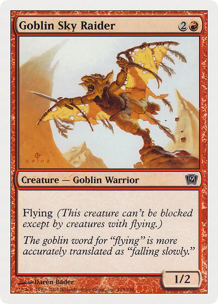 Goblin Sky Raider [Ninth Edition]-1