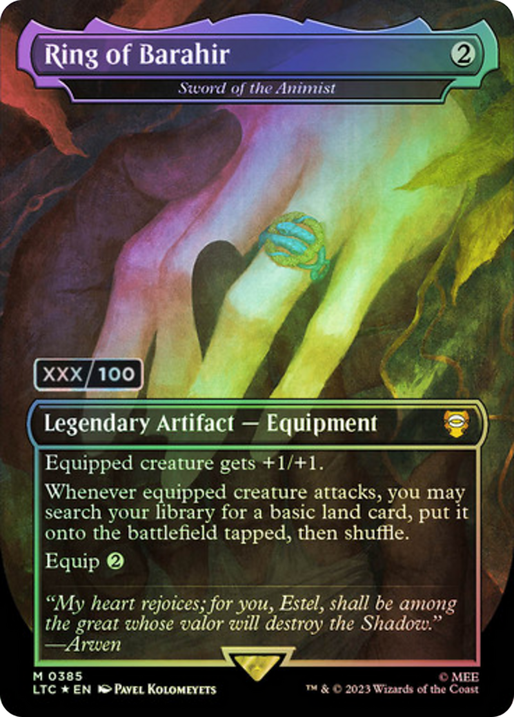 Ring of Barahir - Sword of the Animist (Serialized) [The Lord of the Rings: Tales of Middle-Earth Commander]-1