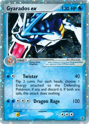 Gyarados ex (109/112) [EX: FireRed & LeafGreen]-1