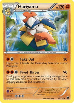 Hariyama (63/116) [Black & White: Plasma Freeze]-1