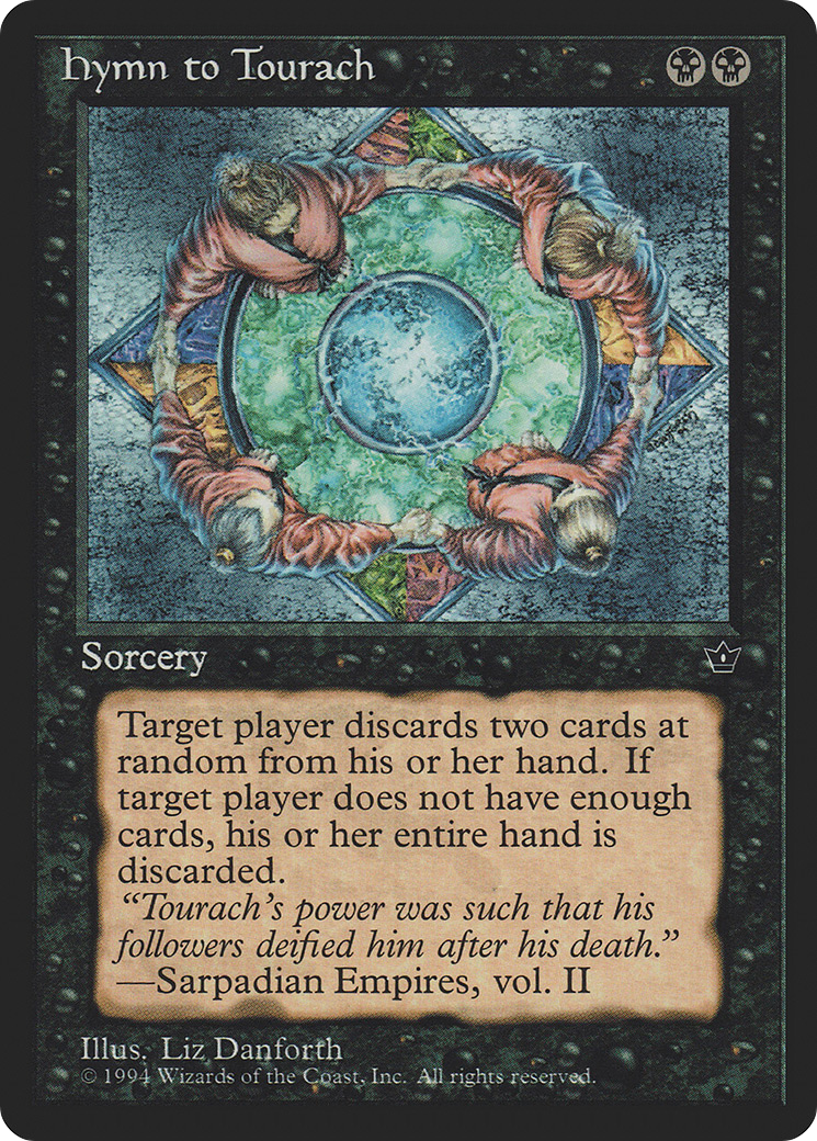 Hymn to Tourach (Liz Danforth) [Fallen Empires]-1