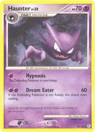 Haunter (50/130) [Diamond & Pearl: Base Set]-1