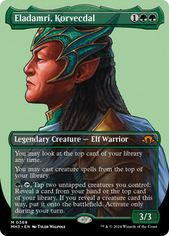 Eladamri, Korvecdal (Borderless) [Modern Horizons 3]-1