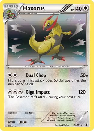 Haxorus (88/101) [Black & White: Noble Victories]-1