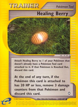 Healing Berry (125/147) [Aquapolis]-1