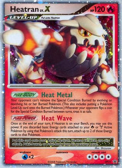 Heatran LV.X (DP31) [Diamond & Pearl: Black Star Promos]-1