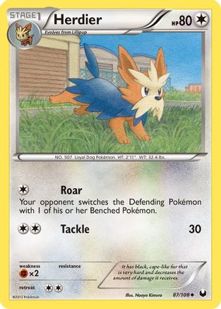 Herdier (87/108) [Black & White: Dark Explorers]-1