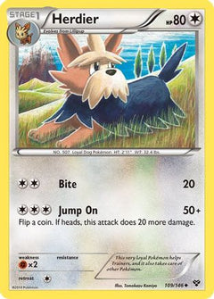 Herdier (109/146) [XY: Base Set]-1