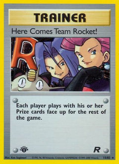 Here Comes Team Rocket! (15) 015  - Unlimited Holofoil Team Rocket - Holo Rare-1