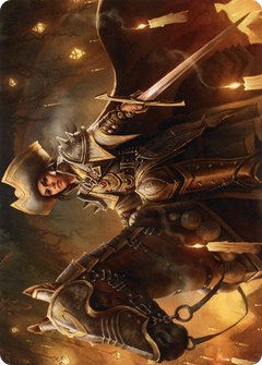 Seasoned Cathar // Seasoned Cathar (AMID-012) - Midnight Hunt Art Series (Borderless)-1