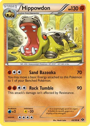 Hippowdon (66/99) [Black & White: Next Destinies]-1