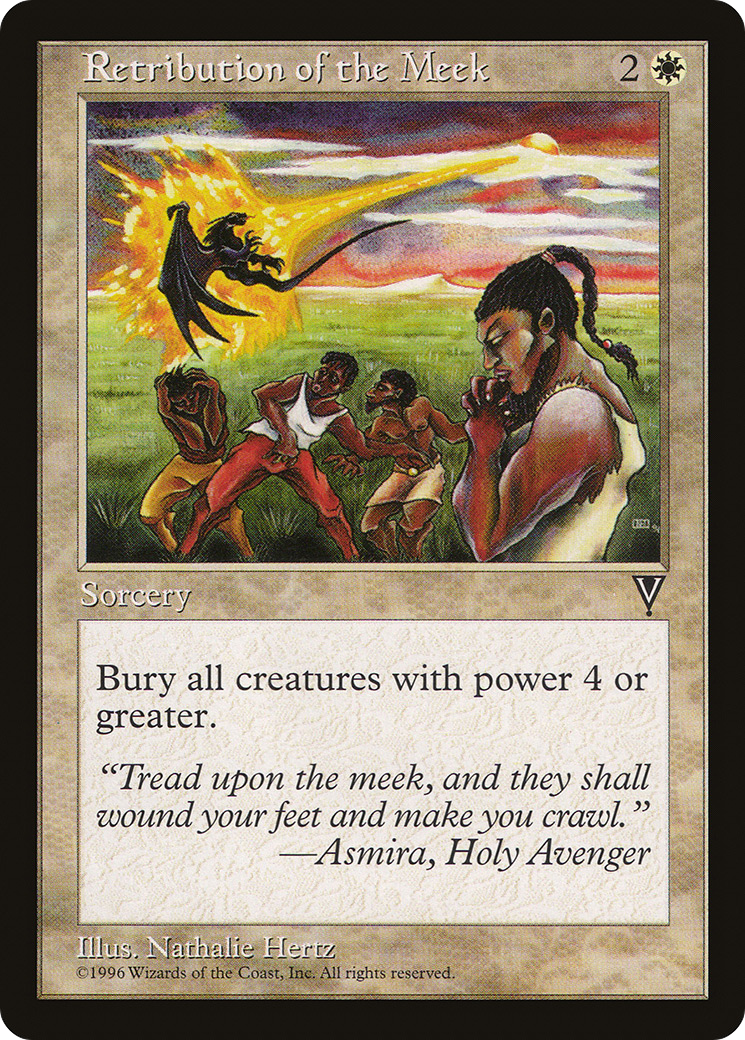 Retribution of the Meek [Visions]-1