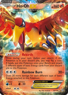Ho-Oh EX (22/124) [Black & White: Dragons Exalted]-1
