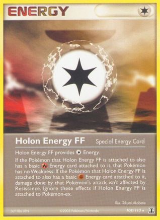 Holon Energy FF (104/113) (Stamped) [EX: Delta Species]-1