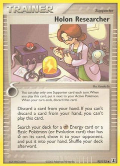 Holon Researcher (95/113) (Stamped) [EX: Delta Species]-1