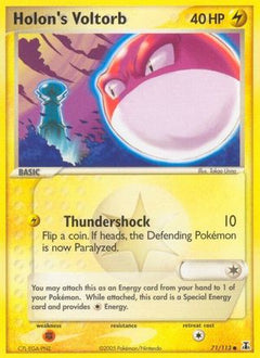 Holon's Voltorb (71/113) [EX: Delta Species]-1